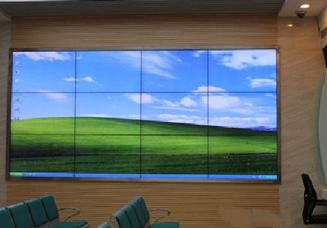 大悟液晶拼接屏的另类用法。